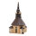 Seiffener Kirche mit Turmbläsern Miniatur, 14cm