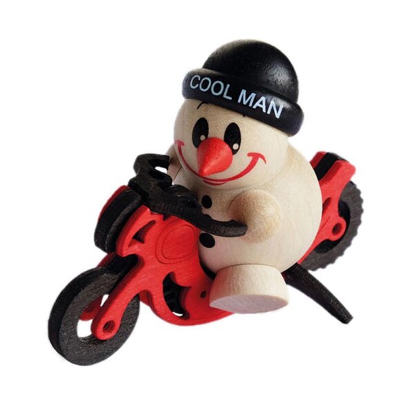 Cool Man auf Motorrad Speed, 6cm