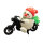 Cool Man mit Motorrad, 6cm