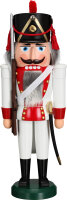 Nussknacker Grenadier rot, 39cm, Seiffener Volkskunst
