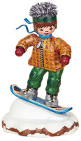 Winterkind Snowboardfahrer, 8cm