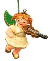 Baumbehang Engel mit Geige, 6cm