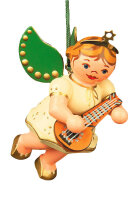 Baumbehang Engel mit Mandoline, 6cm AUSLAUF