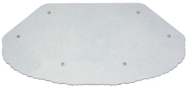 Winterlandschaft Sockelplatte für Hubrig Winterkinder, 110 x 56cm