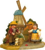 Jahreszeit Herbst Miniaturenpaar, 13cm