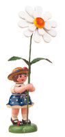 Blumenkind Mädchen mit Margerite, 11cm