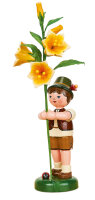 Blumenkind Junge mit Lilie, 24cm