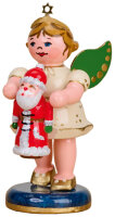 Engel mit Weihnachtsmann, 7cm NEUHEIT 2022